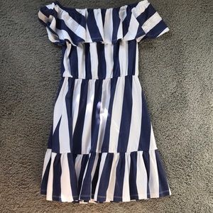 Asos striped dress - stretchy and comfortable